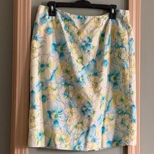 Skirt jones New York size 14. Floral print
